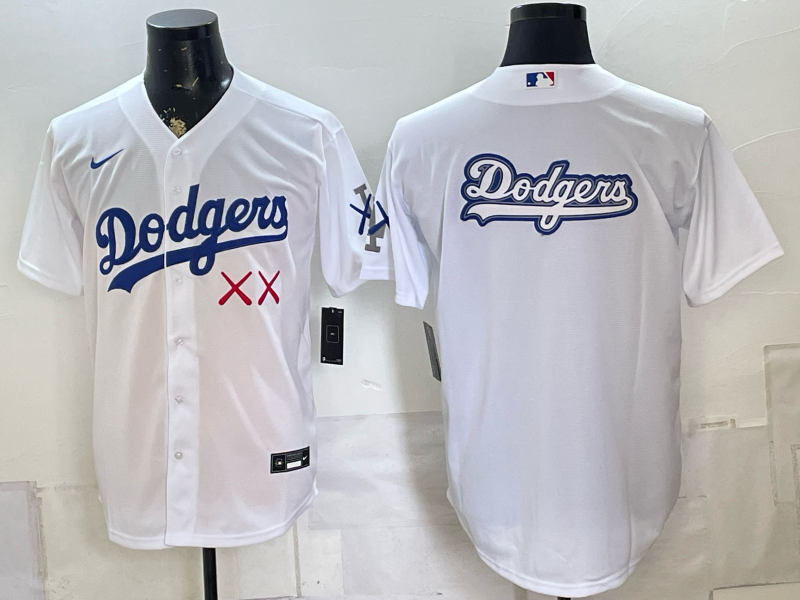 Los Angeles Dodgers blank white 2026 Nike MLB Jersey 0804005->los angeles dodgers->MLB Jersey